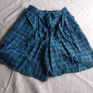 Boundary Waters Women's Plaid Shorts Size 8